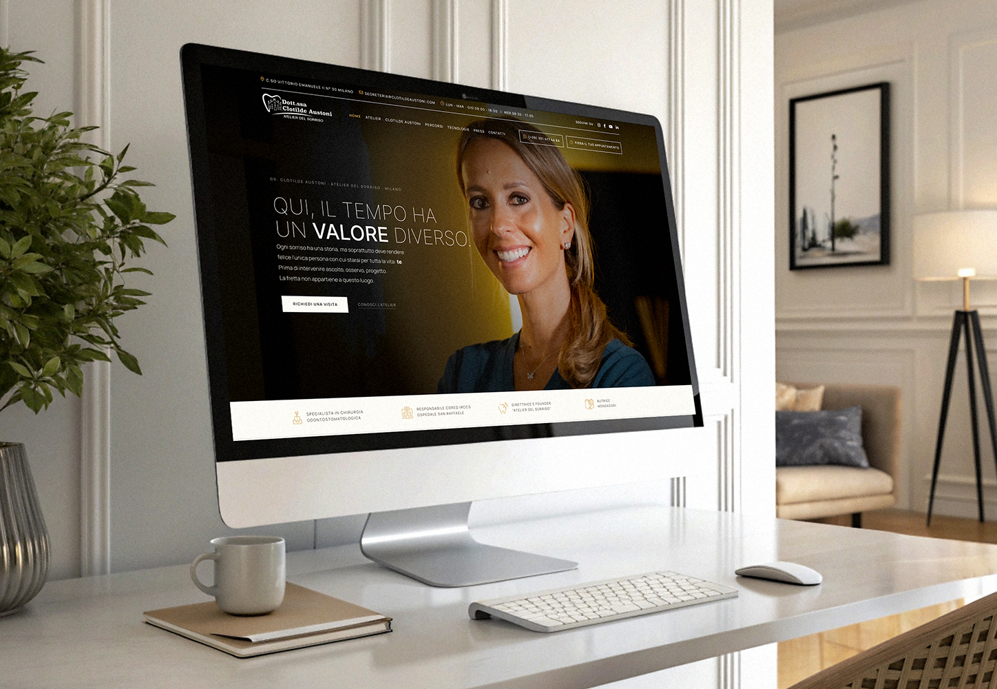 Dott.ssa Clotilde Austoni — sito web
